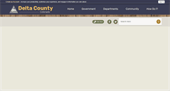 Desktop Screenshot of deltacounty.com